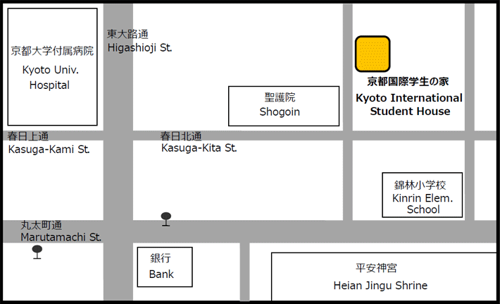 京都國際學生之家位置